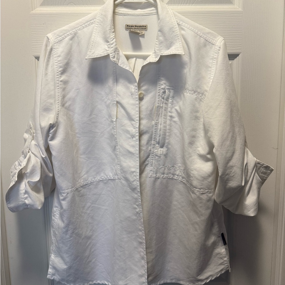 White Button-Up Shirt